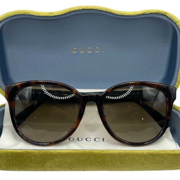 Gucci Round Acetate Sunglasses - Picture 1 of 5